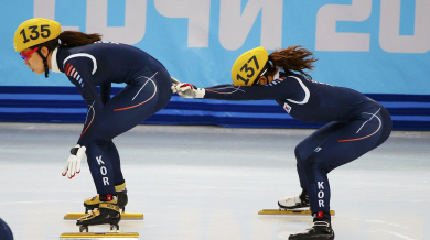 Южна Корея взе злато в щафетата на 3000 метра при жените