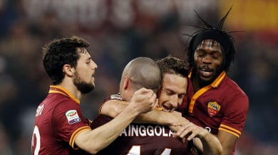 Рома с важна крачка към Шампионската лига (ВИДЕО)