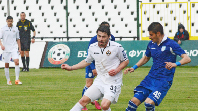Славия - Черноморец 1:0, мачът по минути
