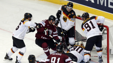 Германия и Беларус с победи на Световното по хокей на лед