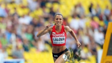 Ивет Лалова ще бяга на 200 метра в Португалия