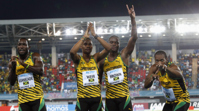 Щафетата на Ямайка счупи световен рекорд без Болт