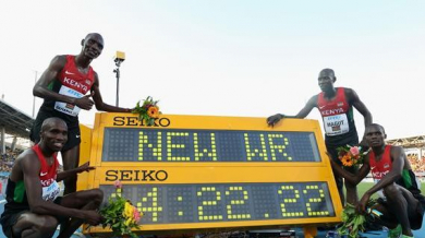 Кения счупи два рекорда в щафетите