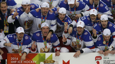 Русия отново на световния връх в хокея