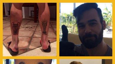 Серхио Рамос си татуира Десетата