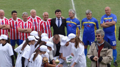 Ветераните на „Левски“ почетоха юбилей на футбола в Сухиндол