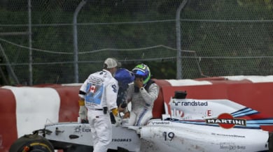 Маса и Перес в болница след Гран при на Канада
