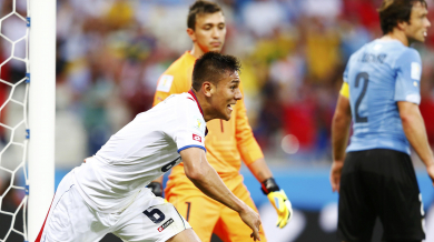 Уругвай - Коста Рика 1:3, мачът по минути