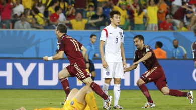 Русия - Южна Корея 1:1, мачът по минути
