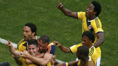 Колумбия на 1/8-финал