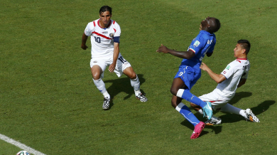 Италия - Коста Рика 0:1, срещата по минути