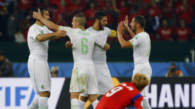 Южна Корея - Алжир 2:4, мачът по минути 