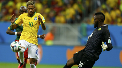 Камерун - Бразилия 1:4, мачът по минути