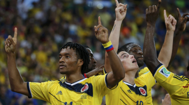 Фамозен Хамес Родригес класира Колумбия на четвъртфинал срещу Бразилия (ВИДЕО+СНИМКИ)