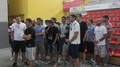 Бойкот на първата тренировка в националния на Македония