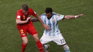 Аржентина - Белгия 1:0, срещата по минути