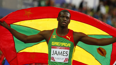 Кирани Джеймс шампион на 400 метра в Глазгоу