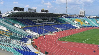 Атлетически турнир на Националния стадион преди Лудогорец - Реал (Мадрид) 