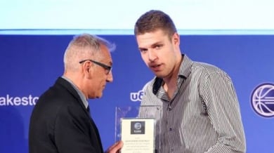 Везенков отново Най-добър млад играч в Гърция