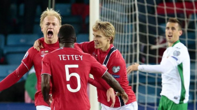 Норвегия - България 2:1, мачът по минути