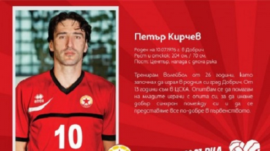 ЦСКА подава ръка на семейството на загиналия Петър Кирчев