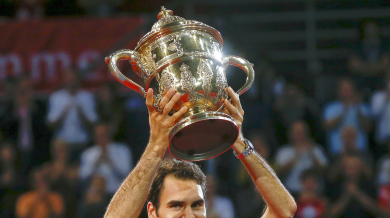 Федерер за шести път триумфира в Базел