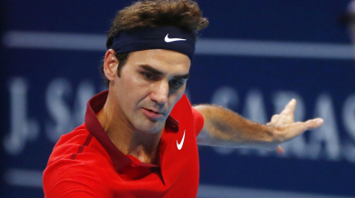 Федерер класира Нишикори на полуфиналите в Лондон
