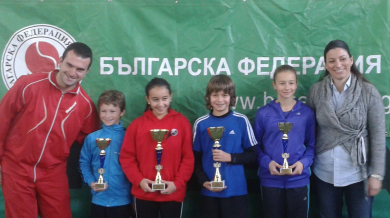 Николай Неделчев и Велизара Филева държавни шампиони по тенис