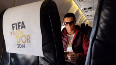 Роналдо публикува снимки от пристигането си в Цюрих