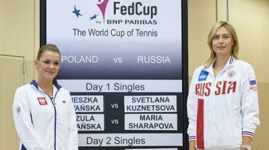 Шарапова прати Русия на полуфинал за Фед къп