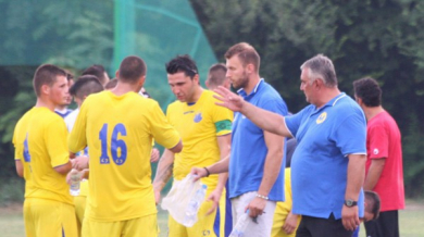 Футболистите на Марица подкрепиха Петър Курдов