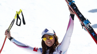 Лихтенщайн с първа победа в спускането при жените от 31 години