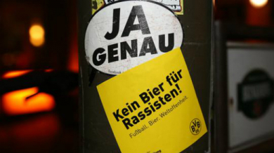 Борусия (Дортмунд) заложи на бирата срещу расизма 