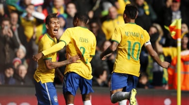 Бразилия надви Чили в Лондон