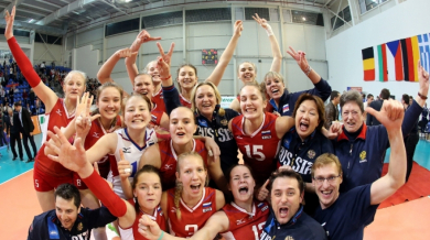 Русия спечели европейската титла при девойките
