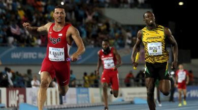 Болт и Ямайка загубиха титлата на 4х100 метра