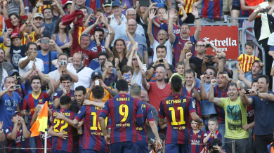 За първи път в историята: Барселона с голова разлика 25:0