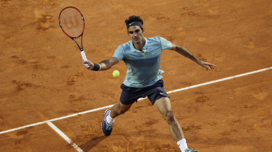 Федерер стартира с победа в Рим