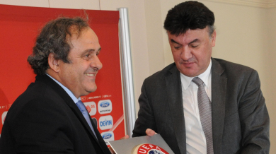 Платини: В УЕФА знаем, че България работи много добре за развитието на футбола