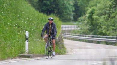 Фен на Ювентус измина 1100 километра с колело до Берлин (ВИДЕО)