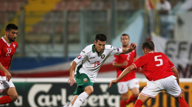 Малта - България 0:1, мачът по минути