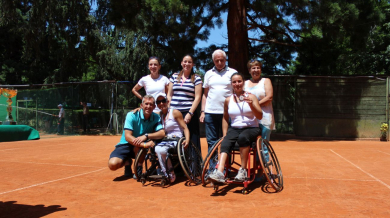 Борис Томов и Зоя Чавдарова държавни шампиони по тенис за хора с увреждания