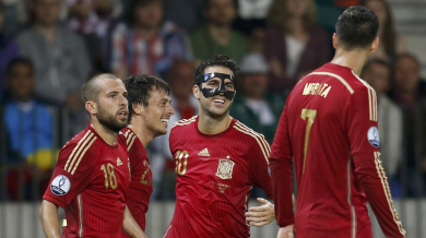 Испания с важна победа към Евро 2016 (ВИДЕО)