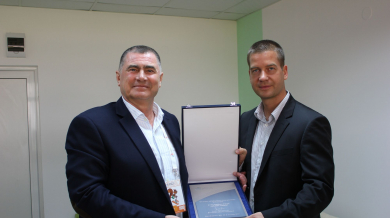 Кметът на Стара Загора с награда от Европейската атлетика (СНИМКИ)