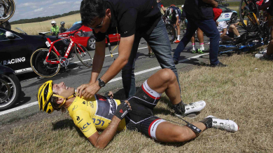 Канчелара също пострадал в мелето, отказа се (ВИДЕО)