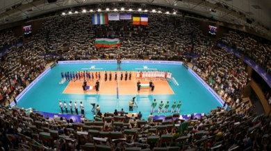 Четирите зали готови за Европейското по волейбол 