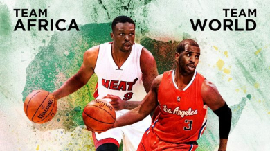 Два сборни тима от НБА с исторически мач в Африка