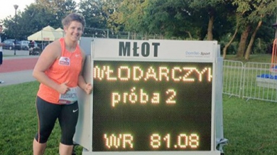 Почти година по-късно Анита Влодарчик с нов световен рекорд