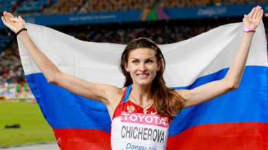 Чичерова скочи 2 метра за титлата в Русия