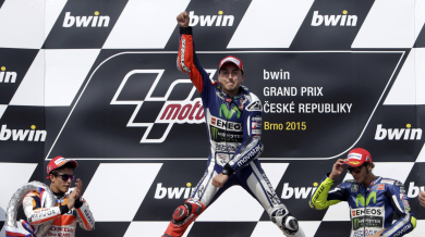 Хорхе Лоренсо спечели Гран При на Чехия